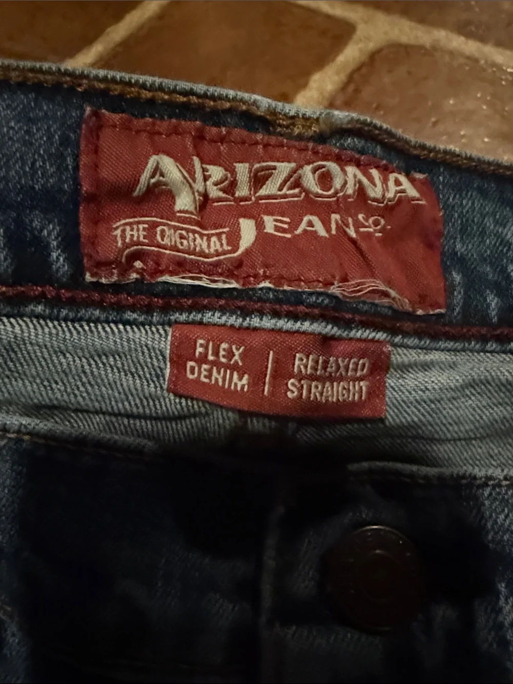 Arizona Jeans Company Classic Men's Blue Denim Jeans
